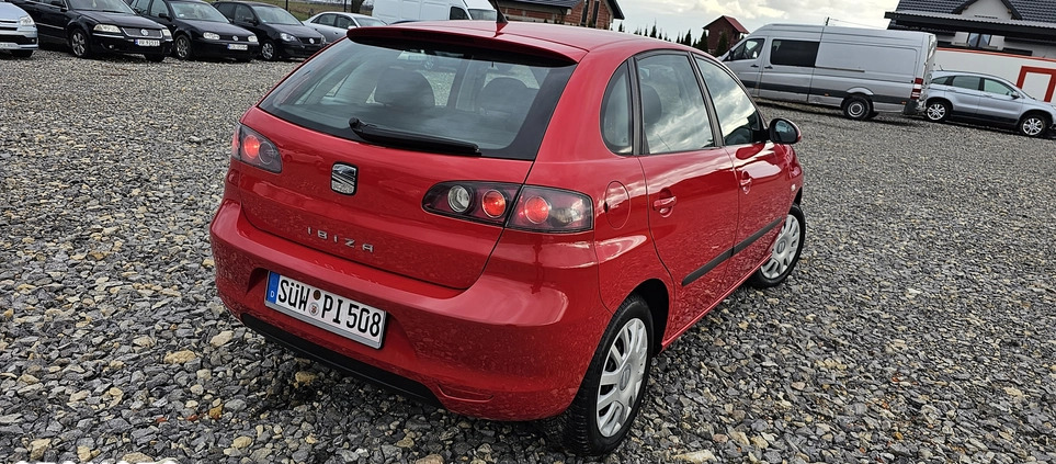 Seat Ibiza cena 14900 przebieg: 187329, rok produkcji 2007 z Byczyna małe 529